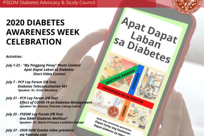 2020 Diabetes Awareness Week Celebration