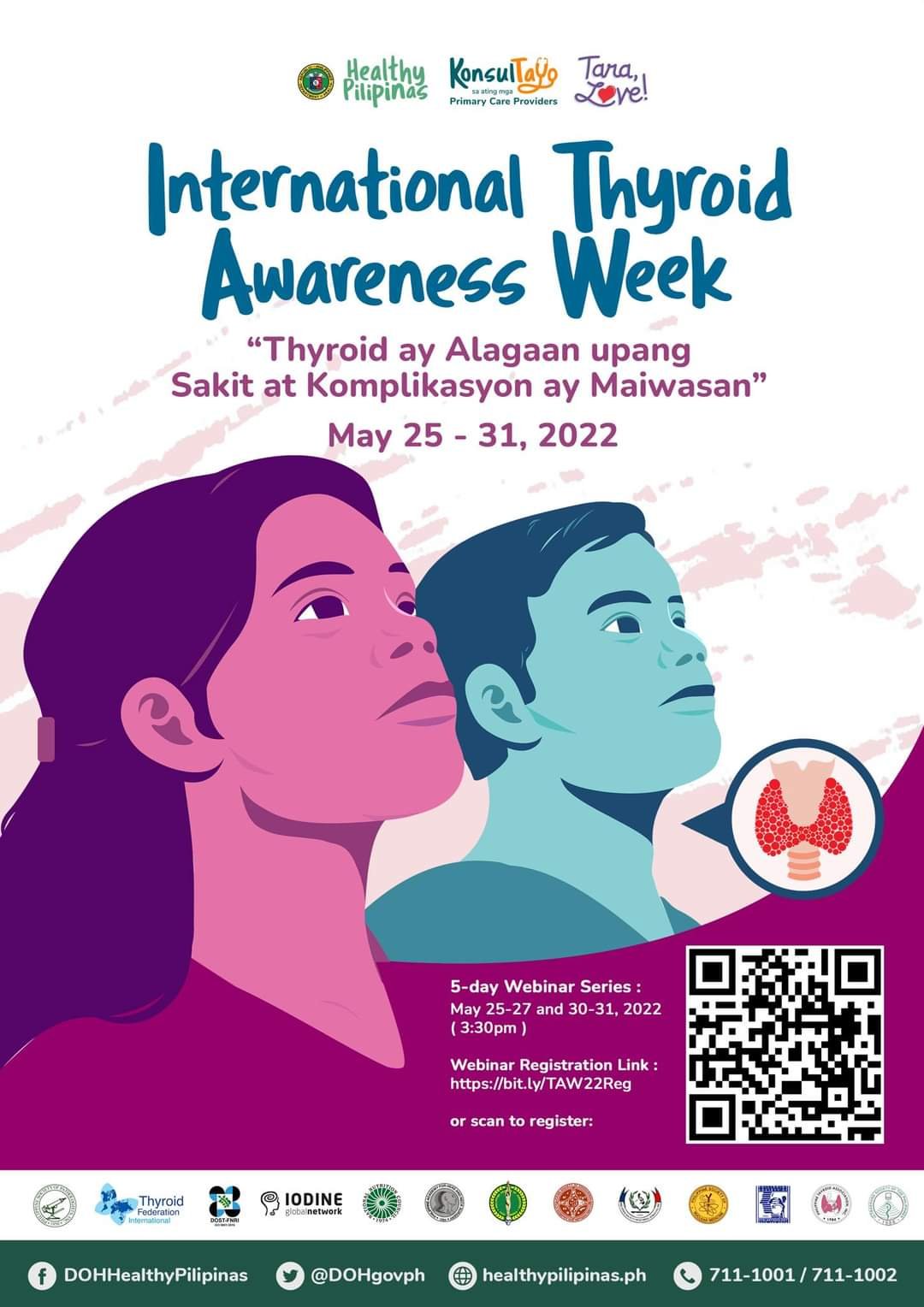 International Thyroid Awareness Week Philippine College of