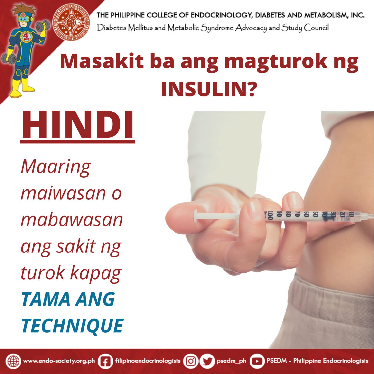 Diabetes Facts Insulin Injection Philippine College of