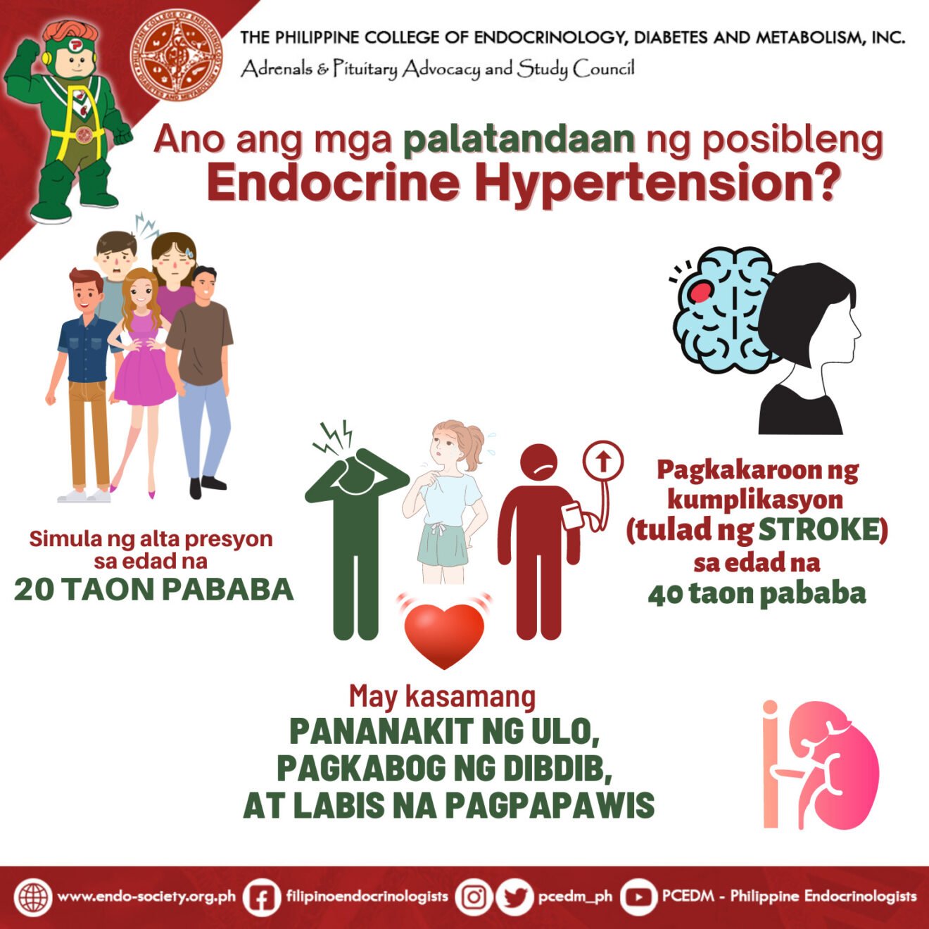 Endocrine Facts Endocrine Hypertension Philippine College Of Endocrinology Diabetes And 9413